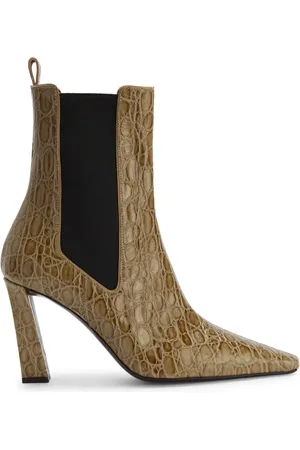 Giuseppe Zanotti Bottines Janie à imprimé peau de serpent