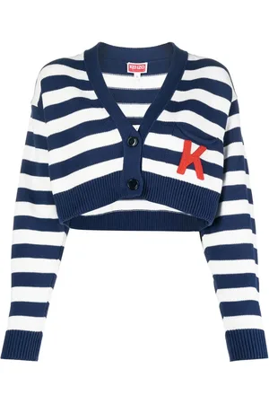 Kenzo Cardigan crop Nautical Stripes