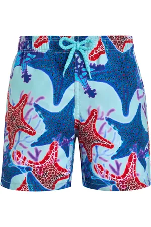 Vilebrequin Slip de bain à imprimé graphique