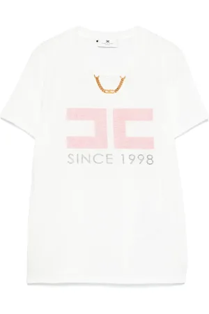 Elisabetta Franchi T-shirt à logo imprimé