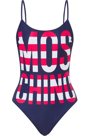 Moschino Maillot de bain à logo imprimé