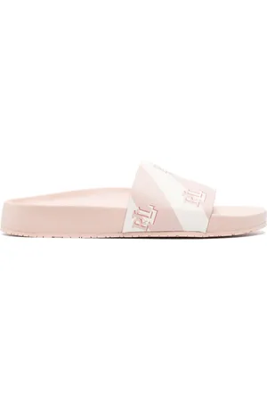Ralph Lauren Claquettes Audrina à logo imprimé