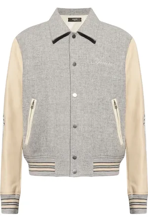 AMIRI Veste bomber à manches contrastantes
