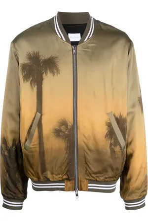BLUE SKY INN Veste bomber à imprimé graphique