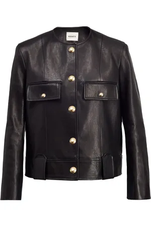 Khaite Veste The Laybin en cuir
