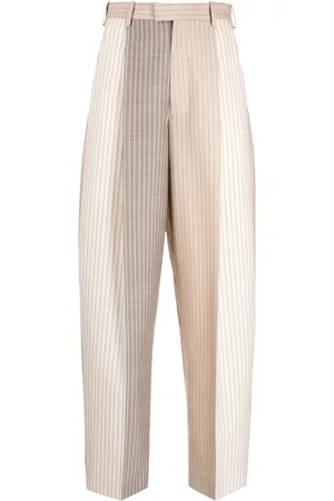 Marni Pantalon droit à fines rayures