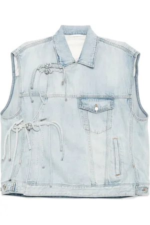 JNBY Veste en jean à design sans manches
