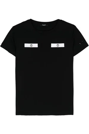 Balmain T-shirt à logo imprimé