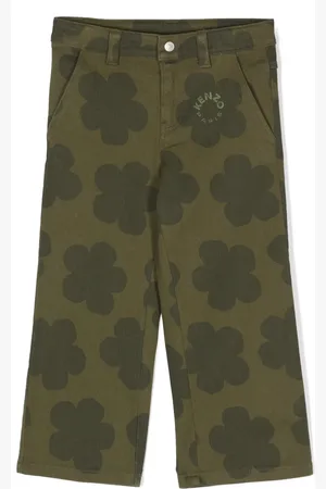 Kenzo Pantalon ample à fleurs