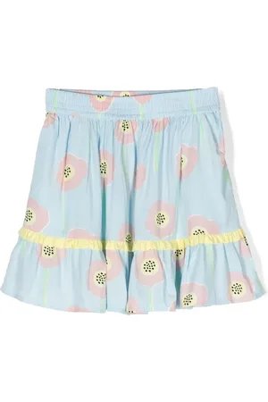Stella McCartney Jupe volantée à fleurs