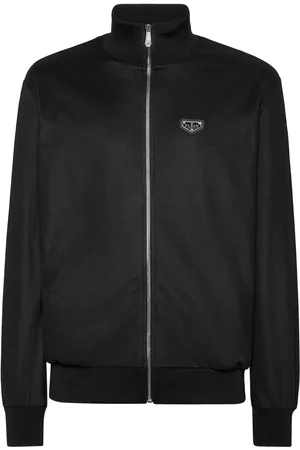 Philipp Plein Veste zippée à patch logo