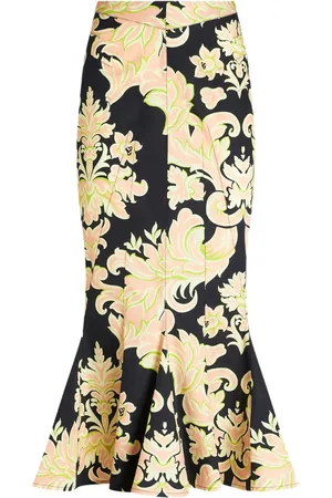 Etro Jupe mi-longue à imprimé abstrait