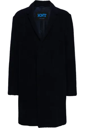 Kiton Manteau en polaire à simple boutonnage