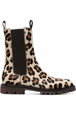 Scarosso Bottines Nick Wooster à motif léopard