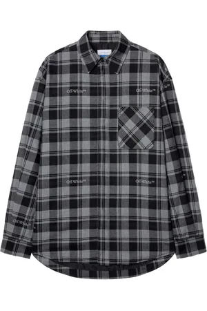 OFF-WHITE Chemise matelassée à carreaux