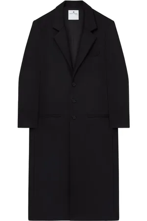 Courrèges Manteau long en laine mélangée
