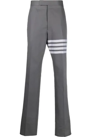 Thom Browne Pantalon de costume à détails 4 bandes signature