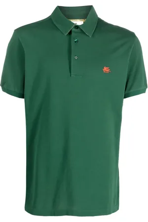 Etro Polo à logo brodé