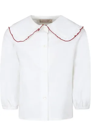 LA STUPENDERIA Chemise à bord volanté