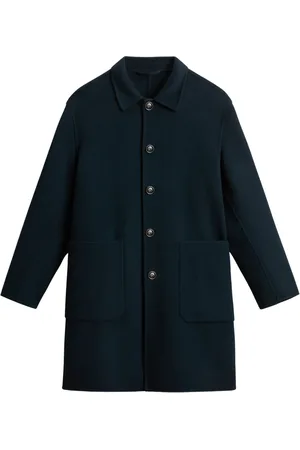 Woolrich Manteau droit à simple boutonnage