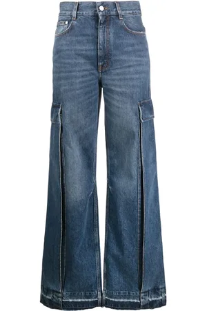 Stella McCartney Jean ample à poches plaquées