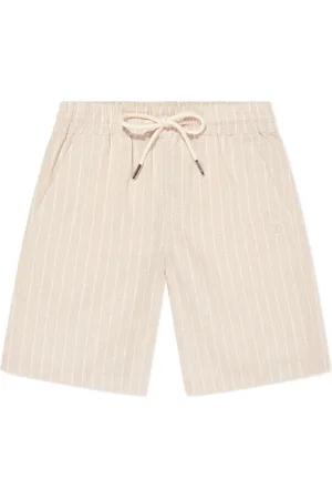 Trussardi Short rayé à lien de resserrage
