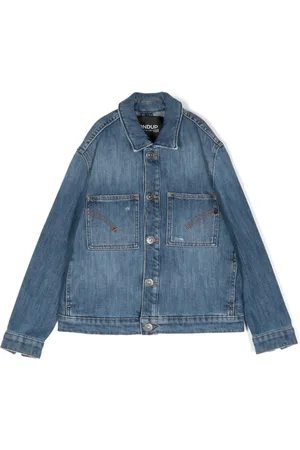 Dondup Veste en jean à poches poitrine