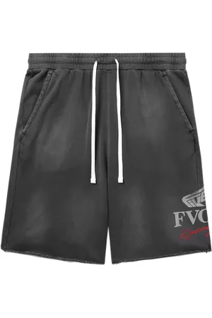 FIVE CM Short en coton à logo imprimé