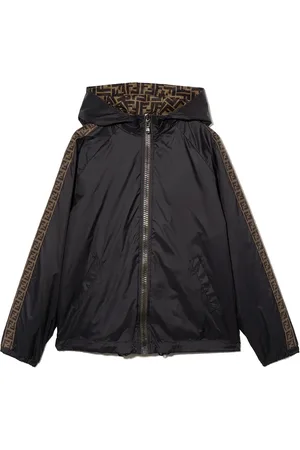 Fendi Veste FF réversible à capuche