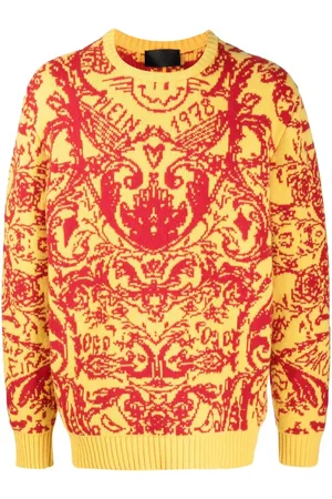 Philipp Plein Pull en maille intarsia