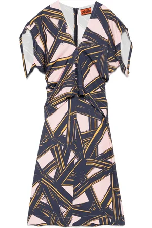 Colville Robe Pop à coupe mi-longue