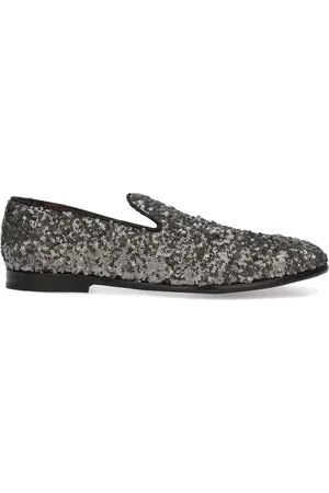 Dolce & Gabbana Mocassins en cuir à sequins