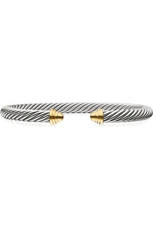 David Yurman Bracelet Cable en 14ct et argent sterling (5 mm)