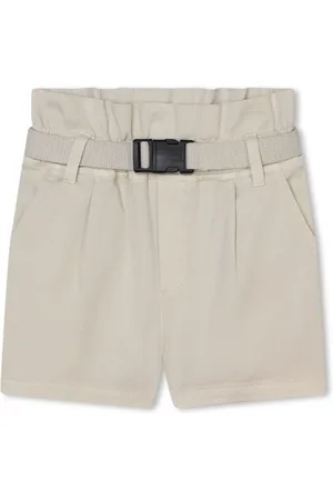 DKNY Short droit à taille ceinturée