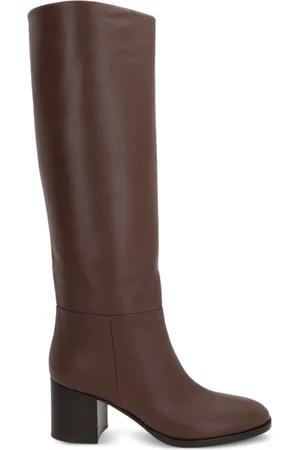 Gianvito Rossi Bottes Santiago 85 mm en cuir