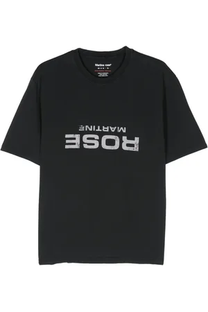 MARTINE ROSE T-shirt à logo imprimé