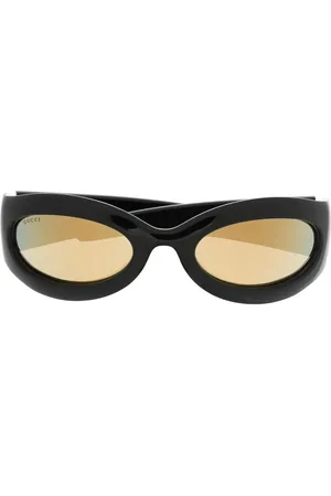 Gucci Lunettes de soleil teintées à monture carrée