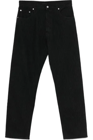 Prada Jean à plaque logo