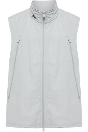FIVE CM Veste zippée à logo brodé