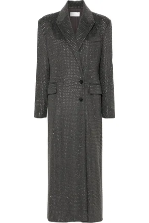 GIUSEPPE DI MORABITO Manteau à sequins brodés