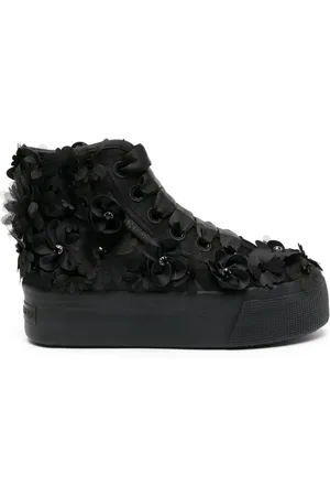 Viktor & Rolf X Superga baskets montantes à fleurs