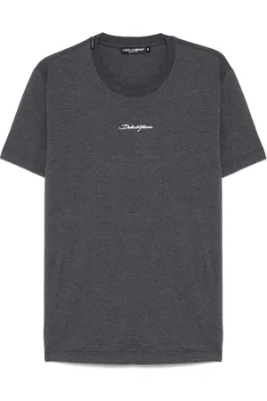 Dolce & Gabbana T-shirt en coton à logo brodé