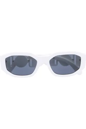 VERSACE Lunettes de soleil Biggie à monture géométrique