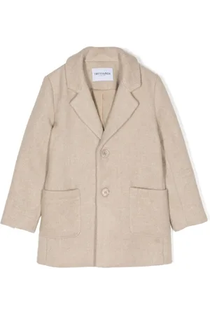Trussardi Manteau à simple boutonnage