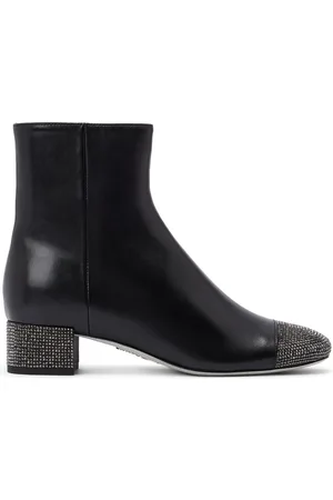 RENE CAOVILLA Bottines Bonien 40 mm à ornements en cristal