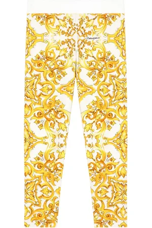 Dolce & Gabbana Legging à imprimé Maiolica