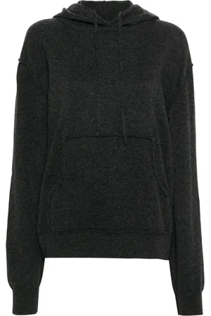 Maison Margiela Hoodie en laine mélangée à logo