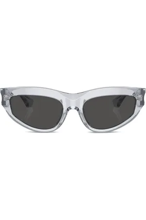 Burberry Lunettes de soleil à monture papillon transparente
