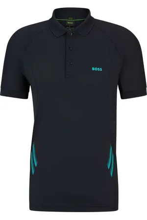 HUGO BOSS Polo à logo imprimé