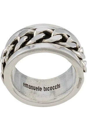 EMANUELE BICOCCHI Bague à détail de chaîne